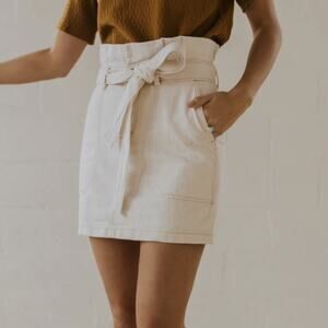 Free People Splendor In The Grass Skirt Paperbag Size 0